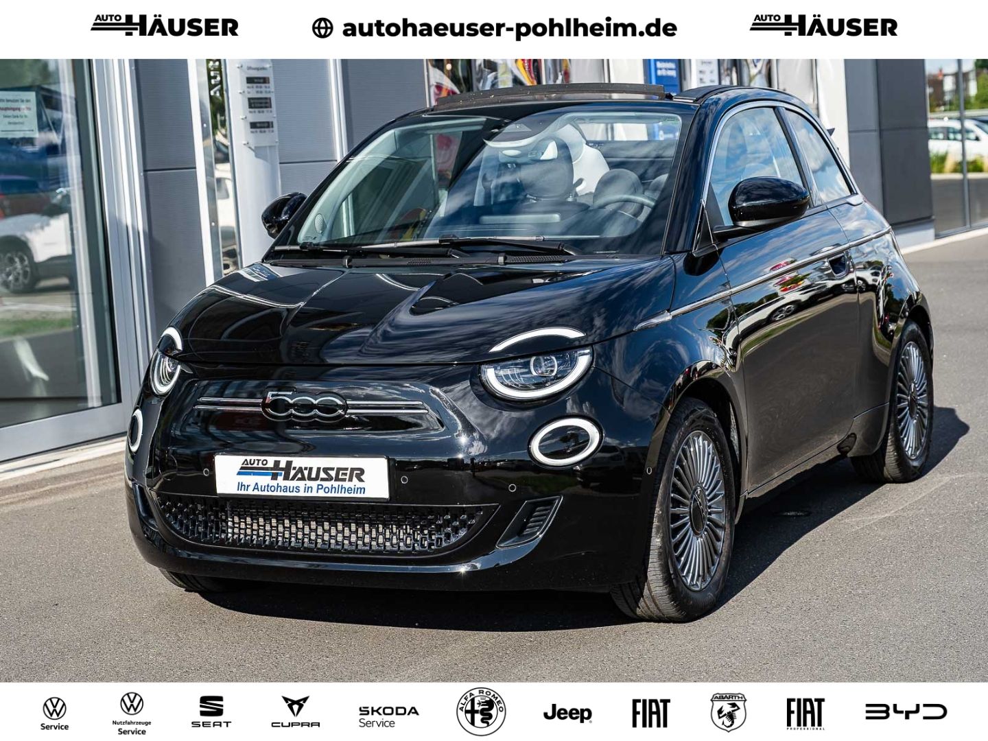 Fiat 500e Cabrio 42 kWh KOMFORT STYLE TECH NAVI KAMER