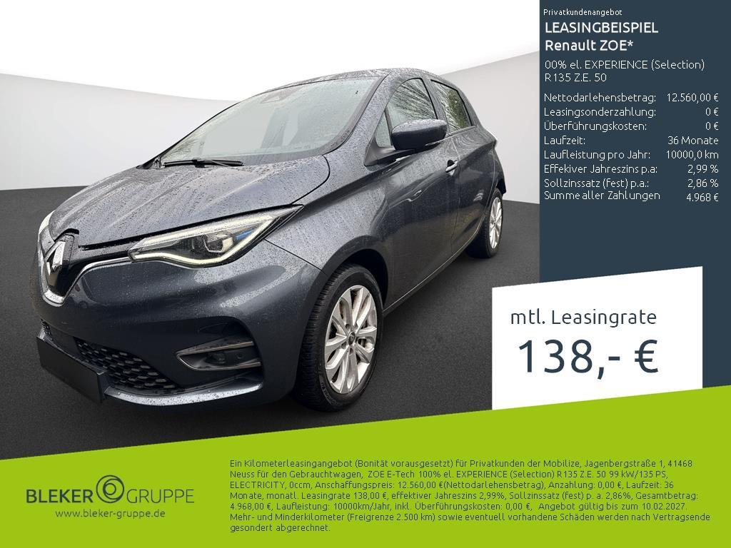 Renault ZOE 00% el. EXPERIENCE (Selection) R135 Z.E. 50