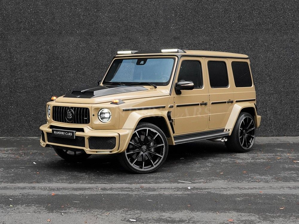 Mercedes-Benz G63 AMG Desert Sand € 129000 +BRABUS CARBON HOOD