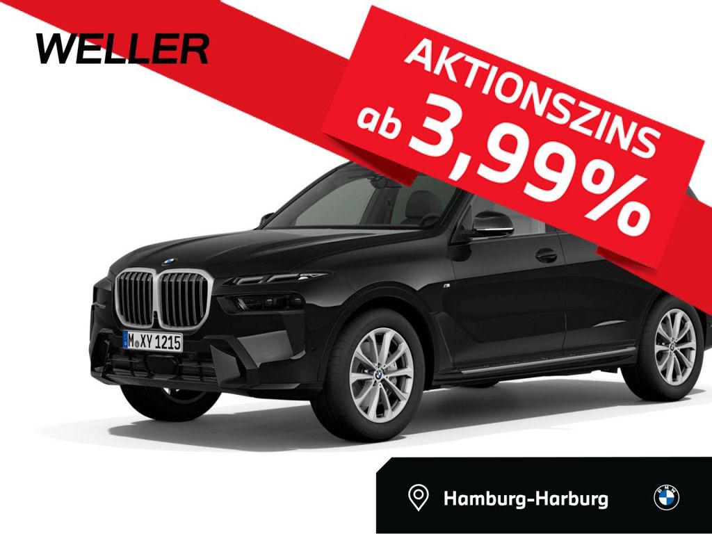 BMW X7 xDr 40i M SPORT SkyL,AHK,StHzg,360°,KomSi,H
