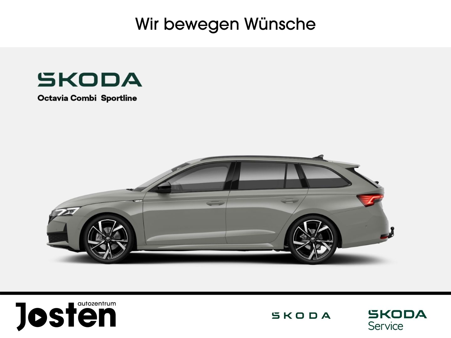 Skoda Octavia Combi Sportline 2.0TDI AHK Infotain+&Fah imagem 3