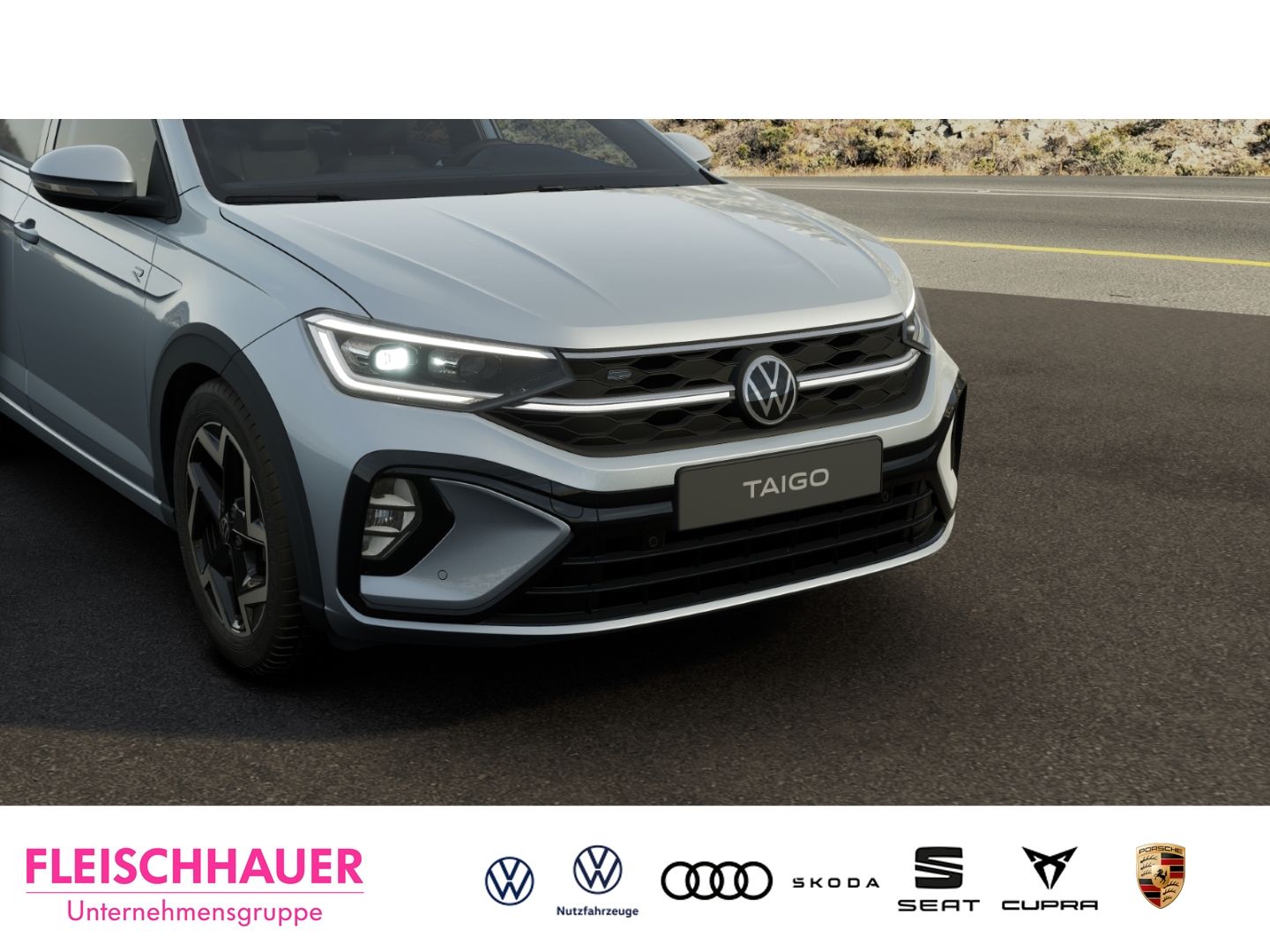 Volkswagen Taigo 1.0 TSI R-Line ACC AHK ALLWETTERREIFEN REA imagem 2