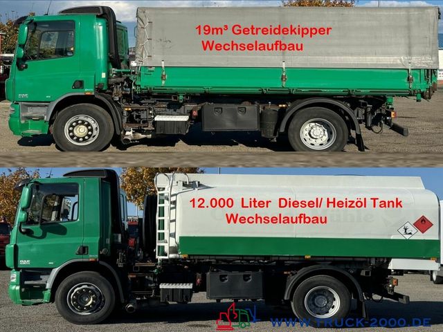 DAF CF75.360 Tank Diesel/ Heizöl + Getreidekipper