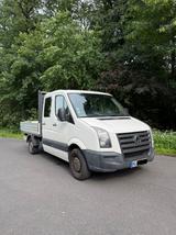 Volkswagen VW Crafter Pritsche 7 Sitz DoKa TÜV Neu! - gebrauchte VW Crafter aus dem Jahr 2009