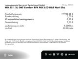 MG ZS 1.5L 5MT Comfort 360° PDC SHZ LED DAB Navi - MG ZS
