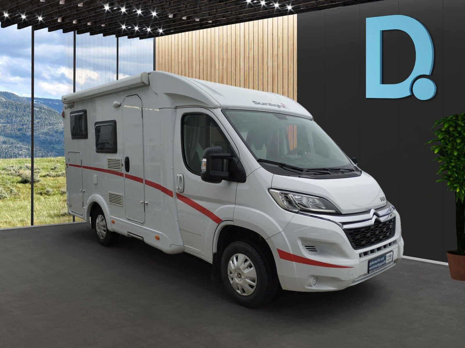 Fahrzeugabbildung Sunlight V 60 RFK,Fahrradträger