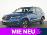 Skoda Karoq Clever AHK|Navigation|LED|SHZ|ACC|Klima - : Blau, mit Spurwechselassistent