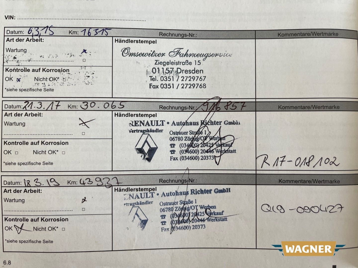 Fahrzeugabbildung Renault Modus Grand YAHOO! Klimaanlage Isofix