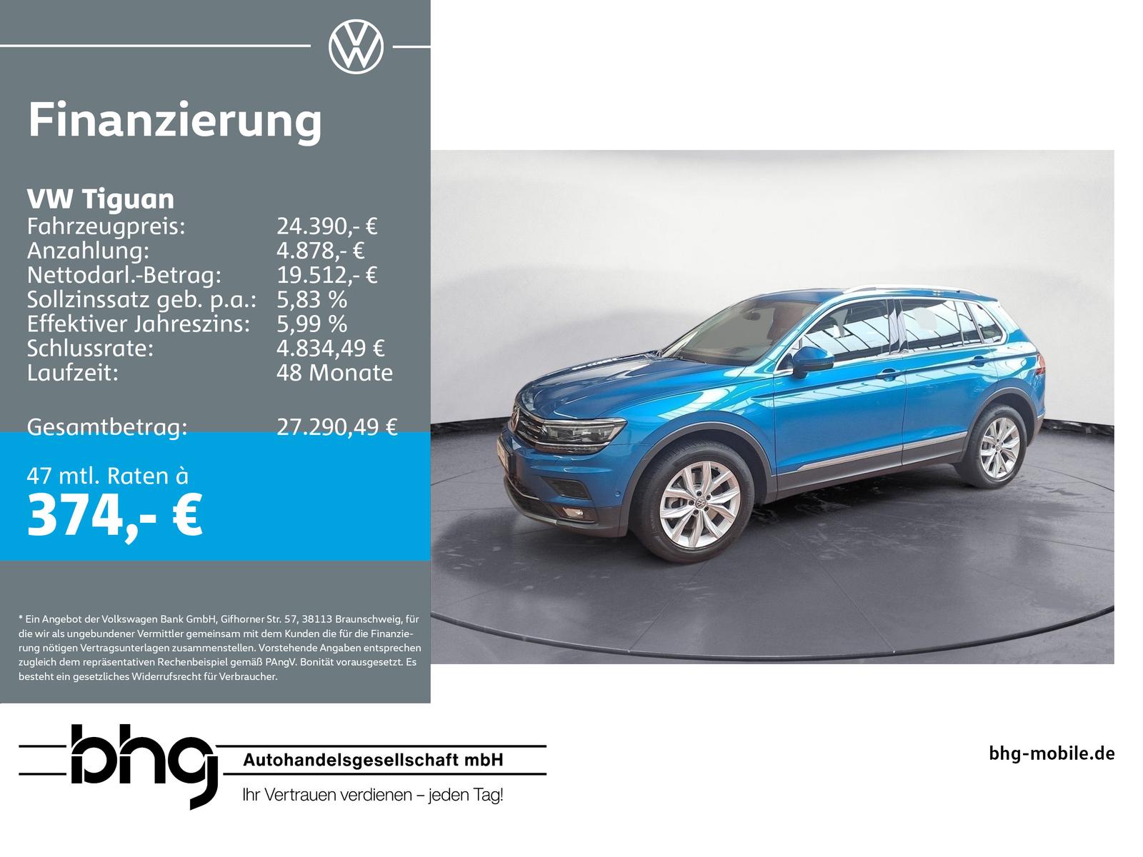 Volkswagen Tiguan 2.0 TSI Highline 4Motion DSG *DCC*NAVI*AC