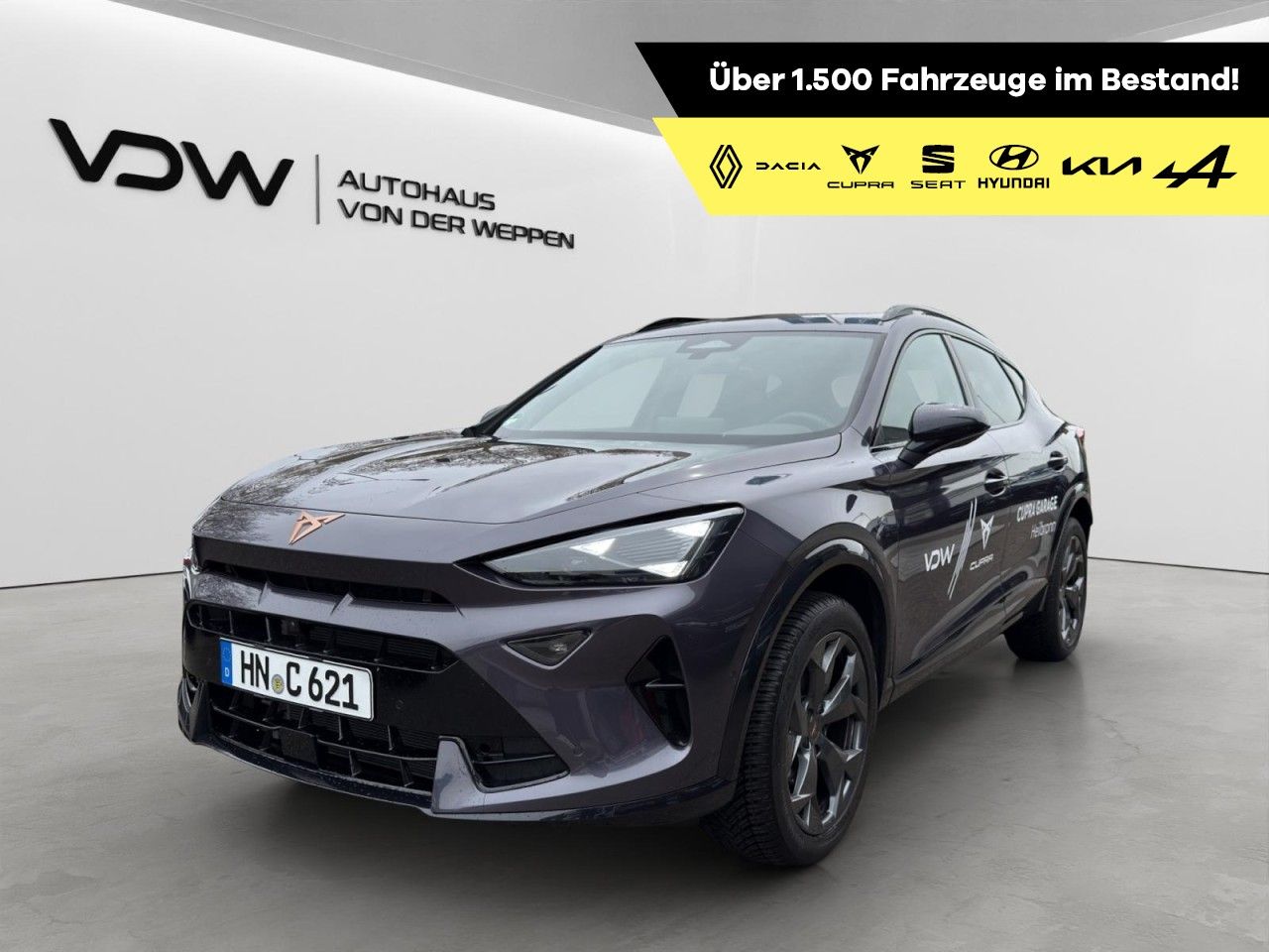 Cupra Formentor eTSI DSG Allwetterreifen Navi Top View