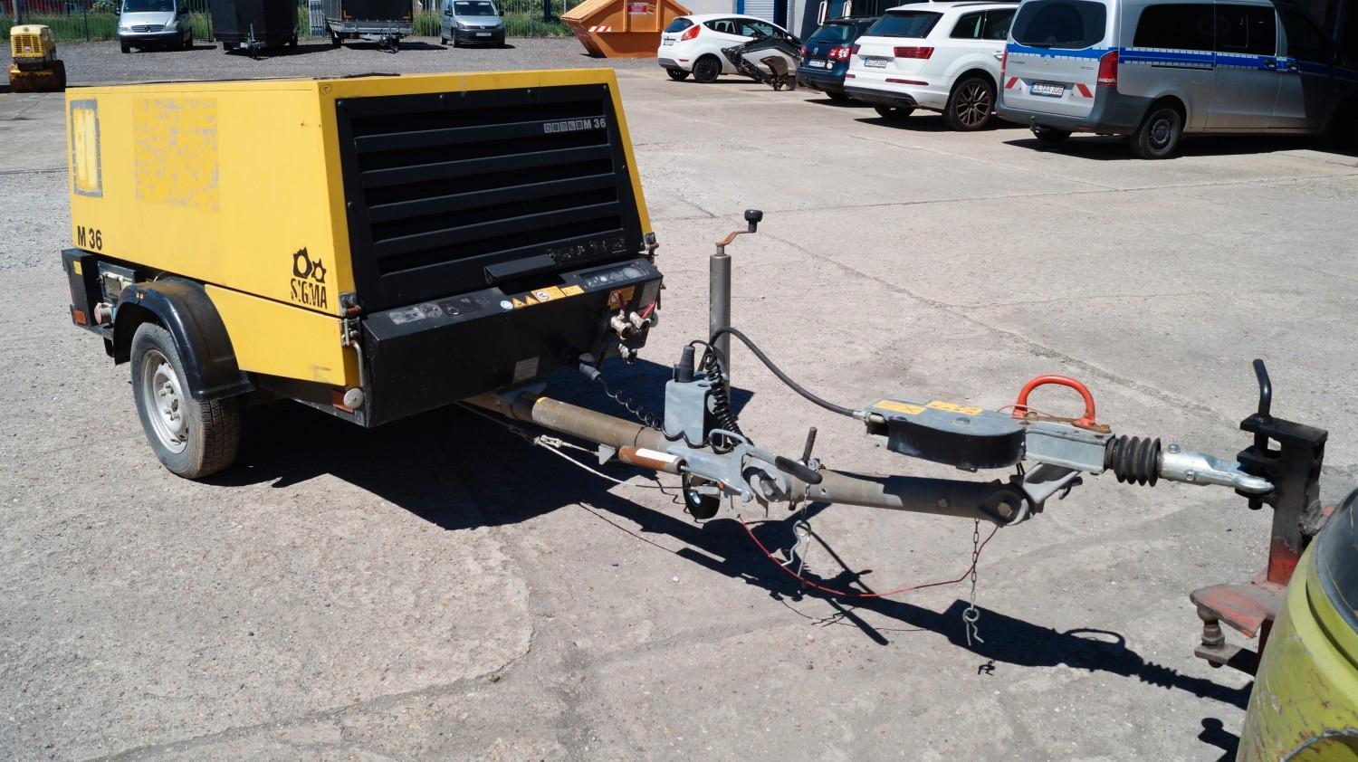 Kaeser M 36 G Kompressor Notstrom