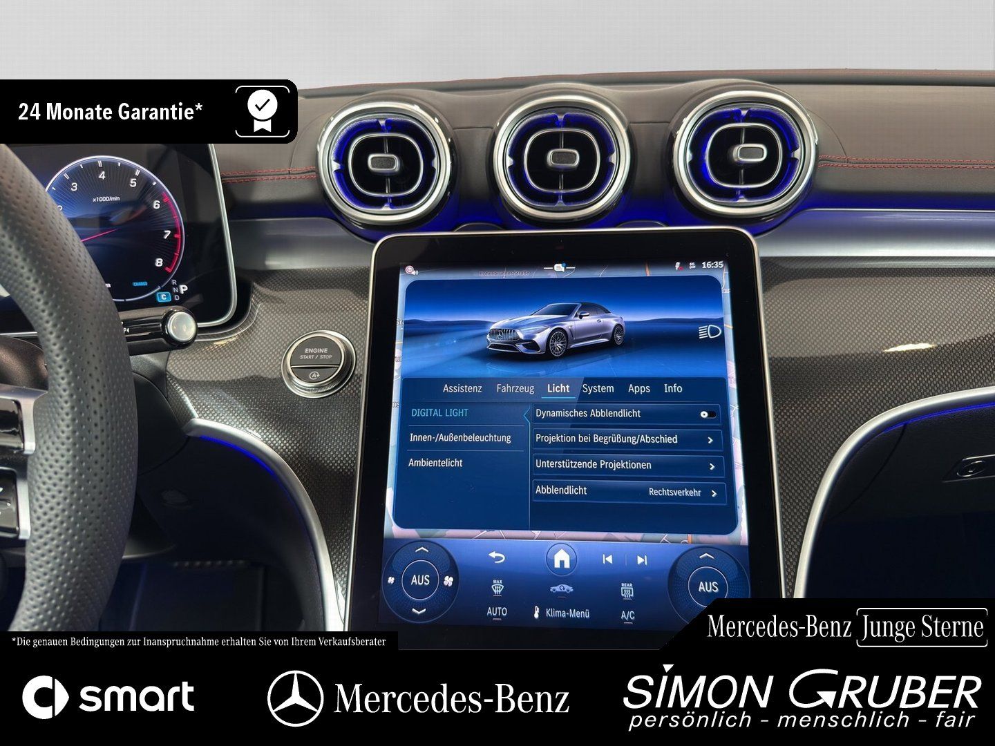 Fahrzeugabbildung Mercedes-Benz CLE 53 4M+ Cabrio AMG Optik RealSound Sitzklima