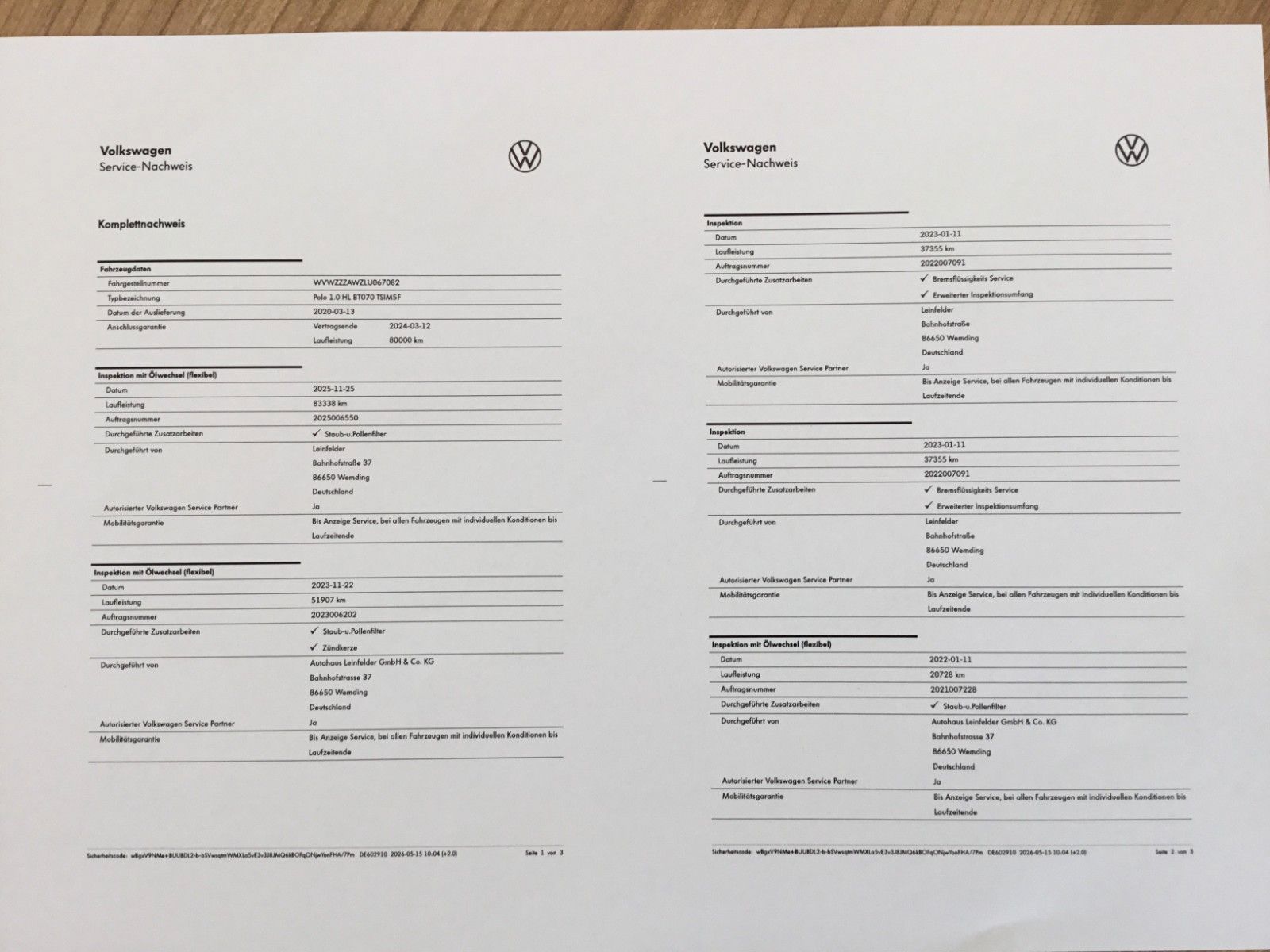 Fahrzeugabbildung Volkswagen Polo 1.0 TSI Highline+App-Connect+Sitzheizung