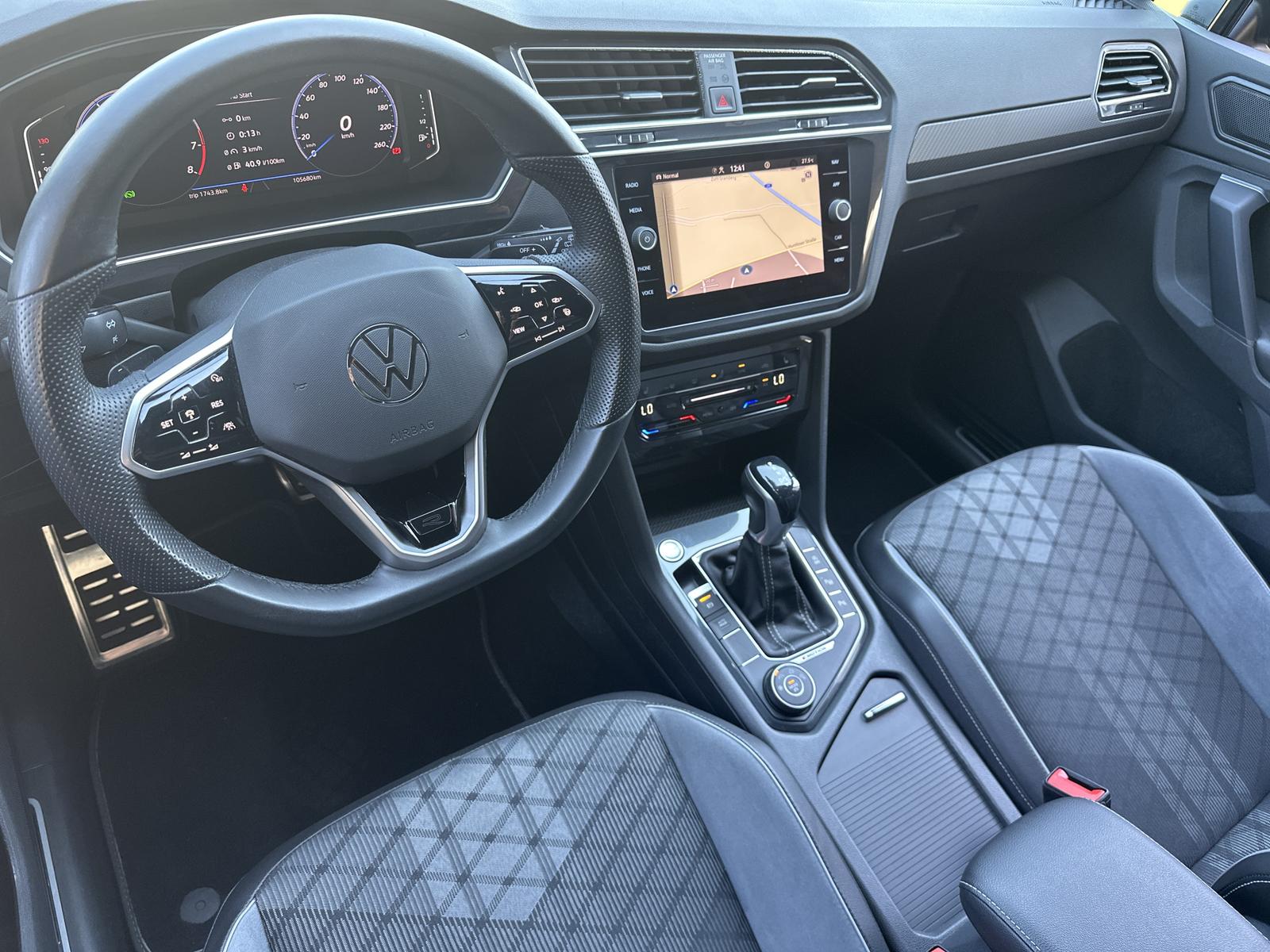 Volkswagen Tiguan 4M R-Line Black NAV+MATRIX+ACC+AHK, миниатюра 14