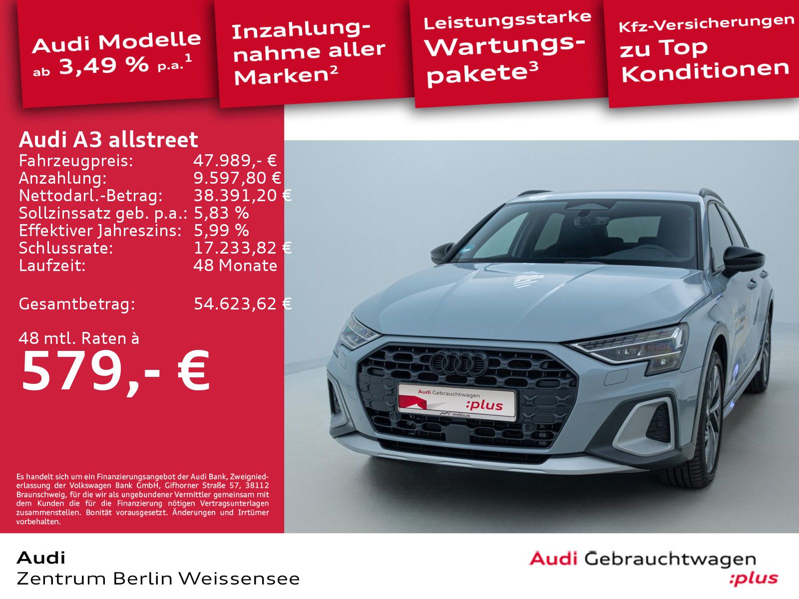Audi A3 allstreet 1.5 TFSI e S-TRO*S-LINE*ACC*RFK*NAV imagem 2
