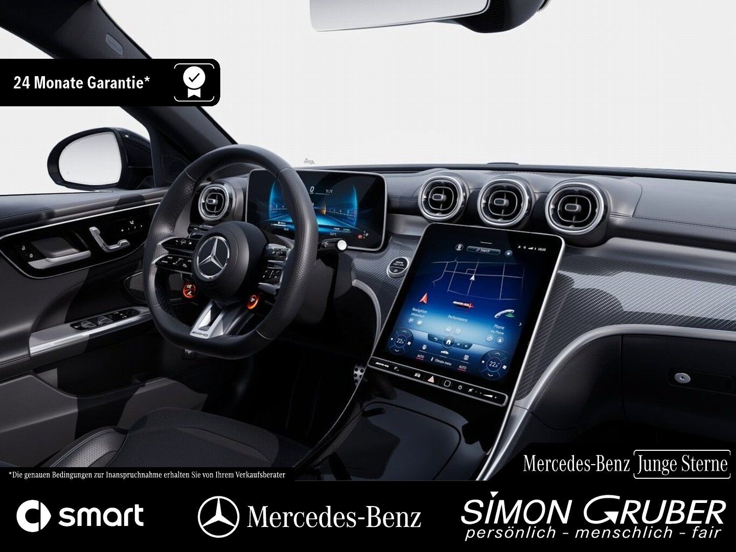 Fahrzeugabbildung Mercedes-Benz C 43 4M AMG Night Pano Drivers HUD Nappa AHK