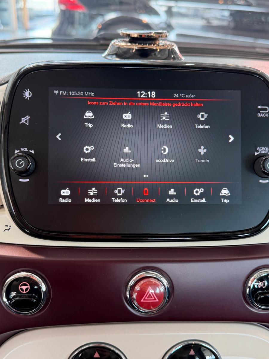 Fiat 500 Star Automatik PANO LEDER CARPLAY TEMPOMAT