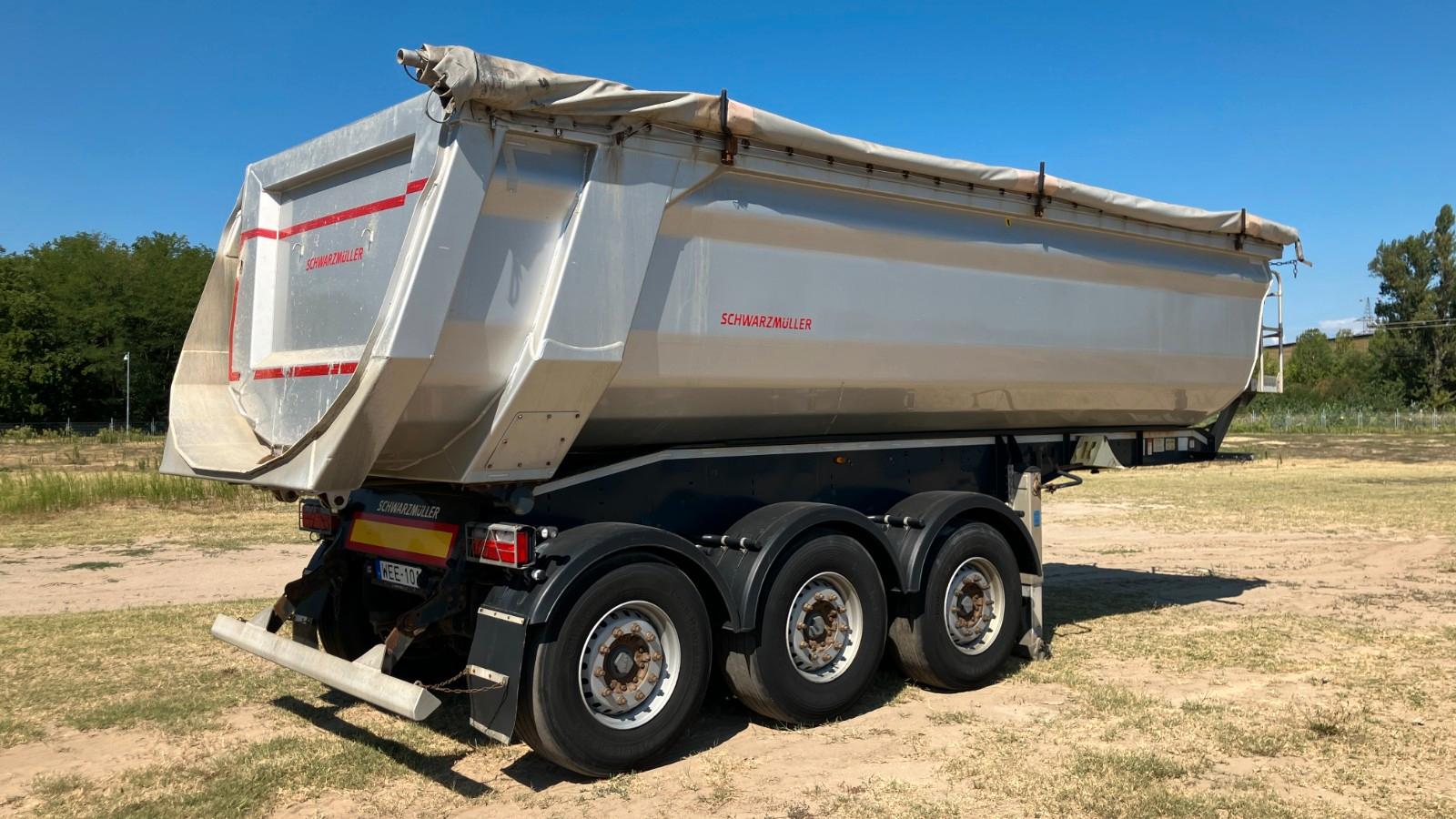Schwarzmüller Alu-Segment Kippsattel 27m3 - 5070 kg!