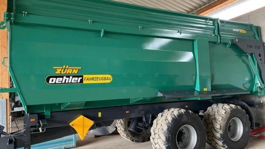 Autres Oehler Mulde TMK 202 S mit Lenkachse