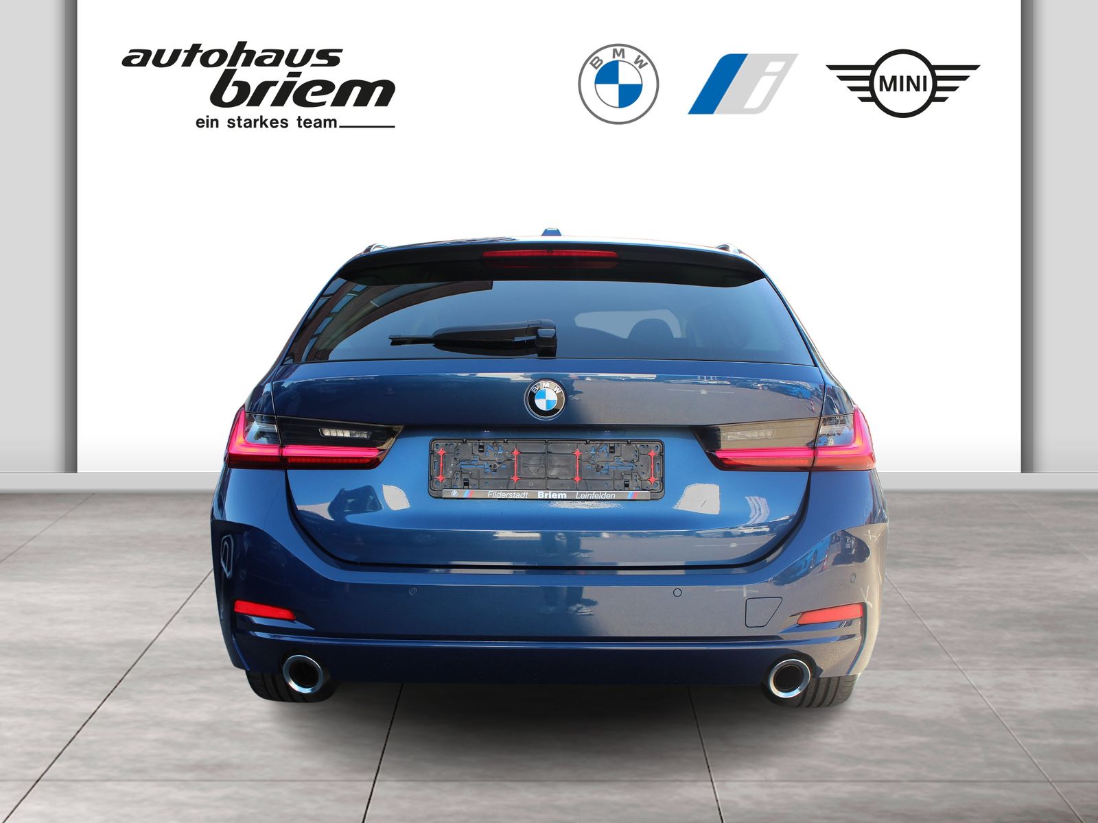 BMW 320d Touring 8-Fach EX-Behördenfahrzeug Garantie imagem 3