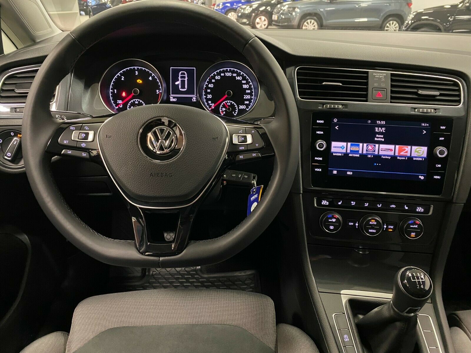 Fahrzeugabbildung Volkswagen Golf 1.6 TDI Comfortline Variant+ACC+NAVI+16"ALU