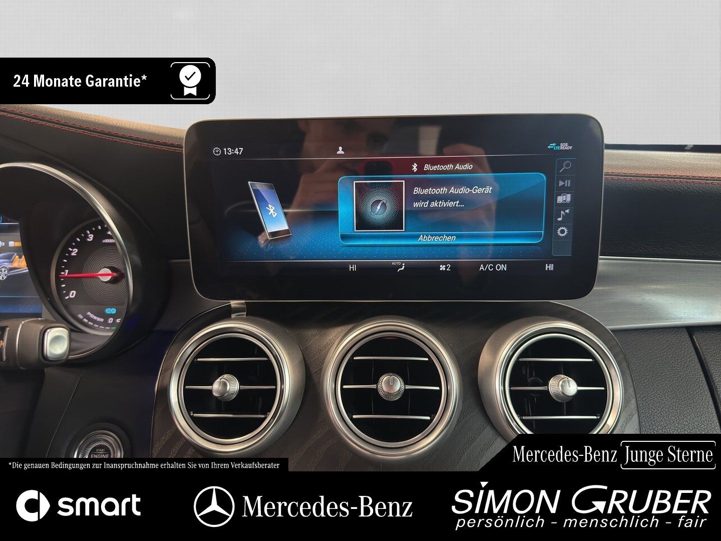 Fahrzeugabbildung Mercedes-Benz C 200 Cabriolet AMG Night Adv Sound 360 AHK