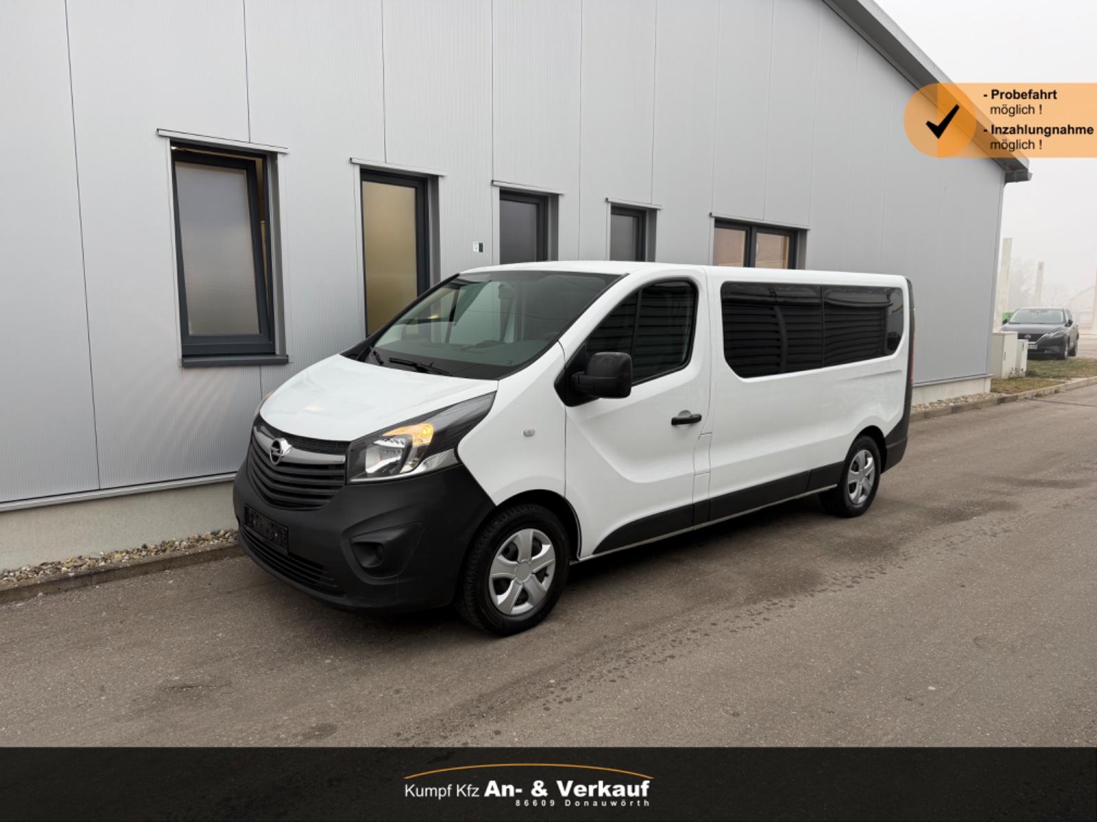 Opel Vivaro*L2H1*9-Sitze*Klima*Navi*R-Cam*Tüv27*uvm*