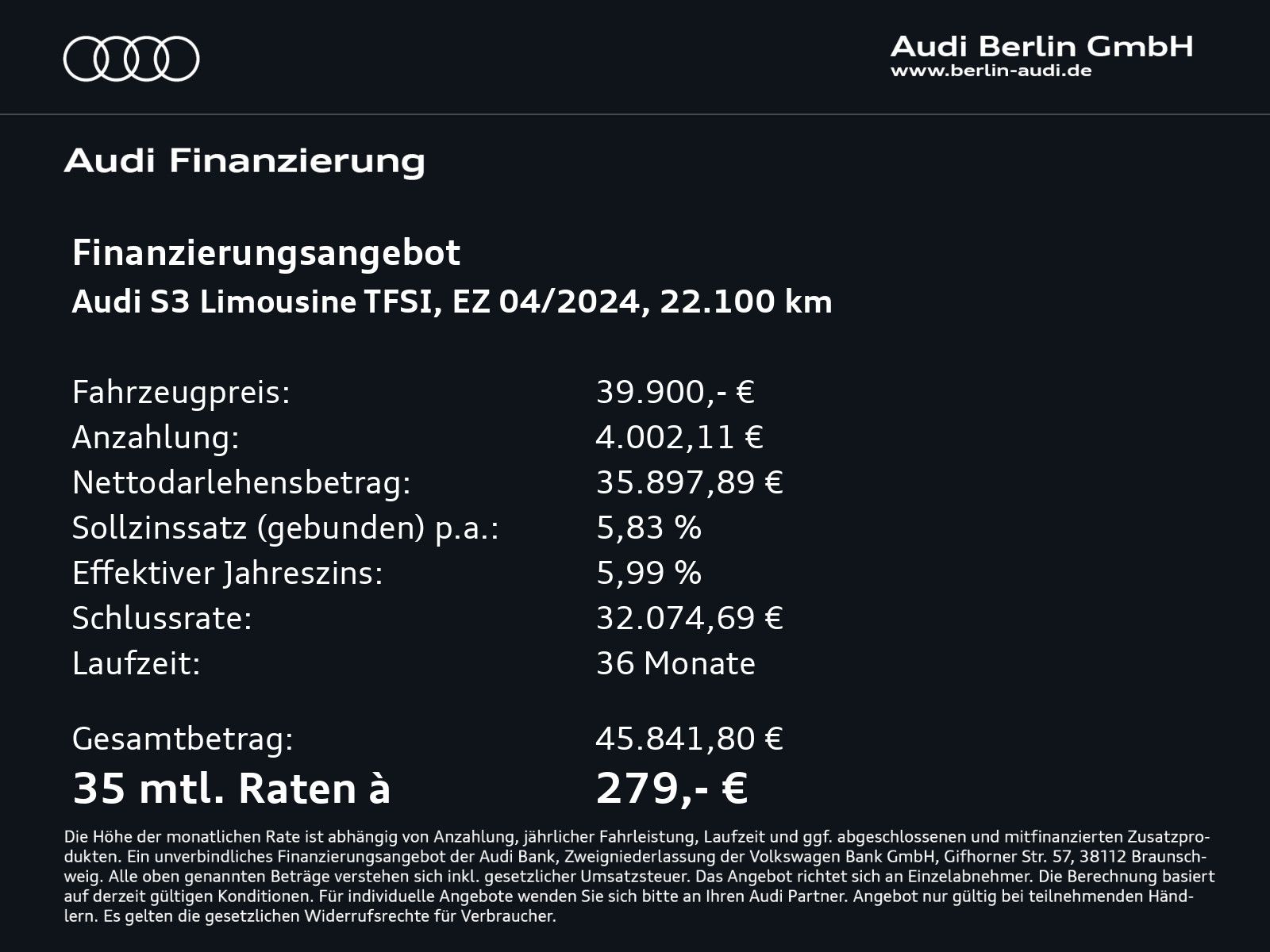 Audi S3 - Bild 3