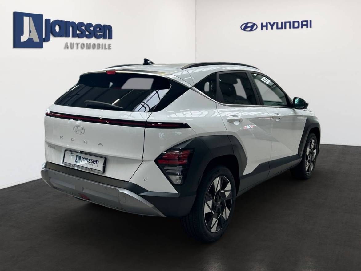 Fahrzeugabbildung Hyundai KONA 1.6 T-GDI (150 PS) Prime Teilleder, Navi, L