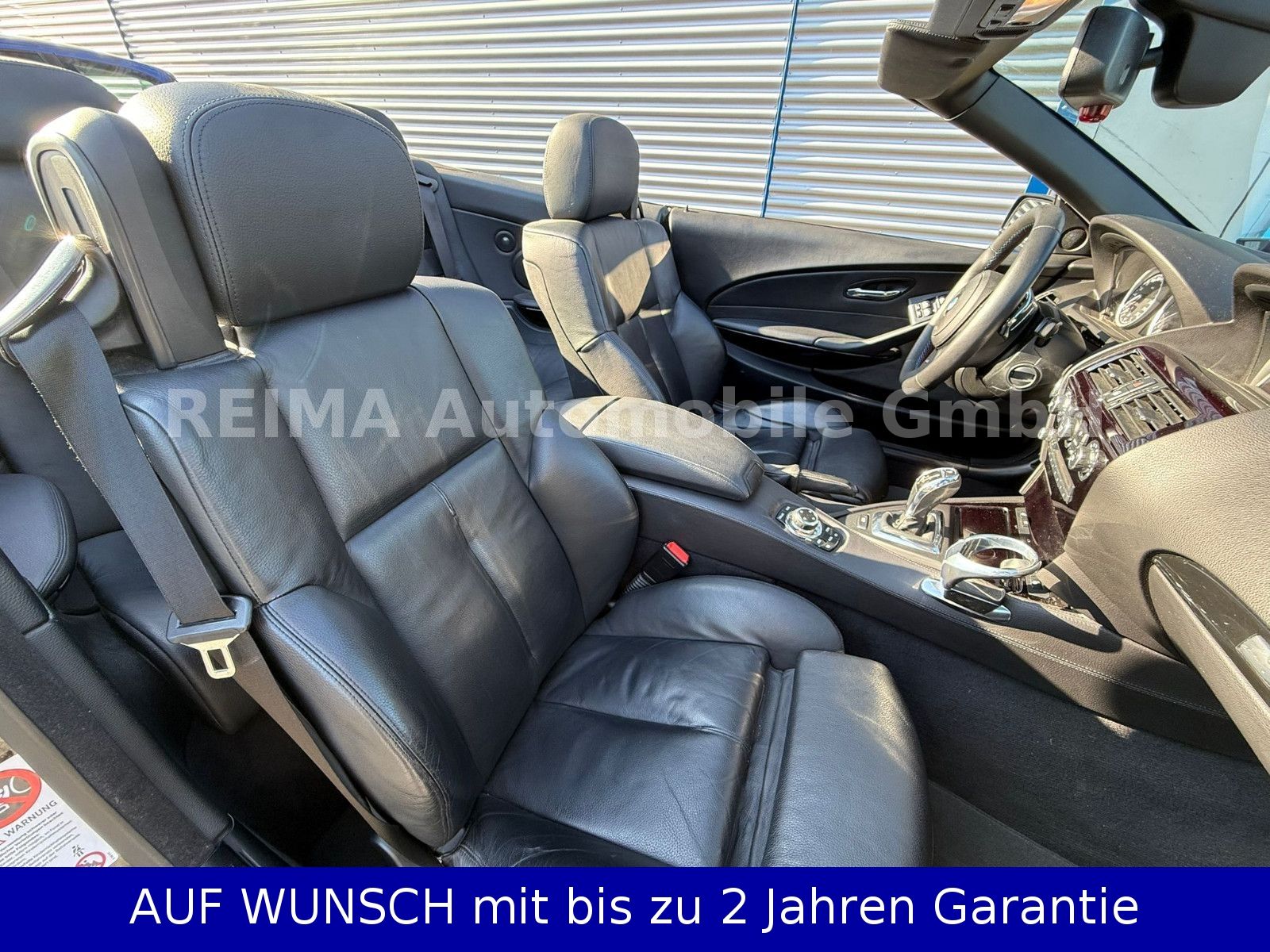 Fahrzeugabbildung BMW 630i Cabrio , HUD, Scheckheft bei BMW, Navi