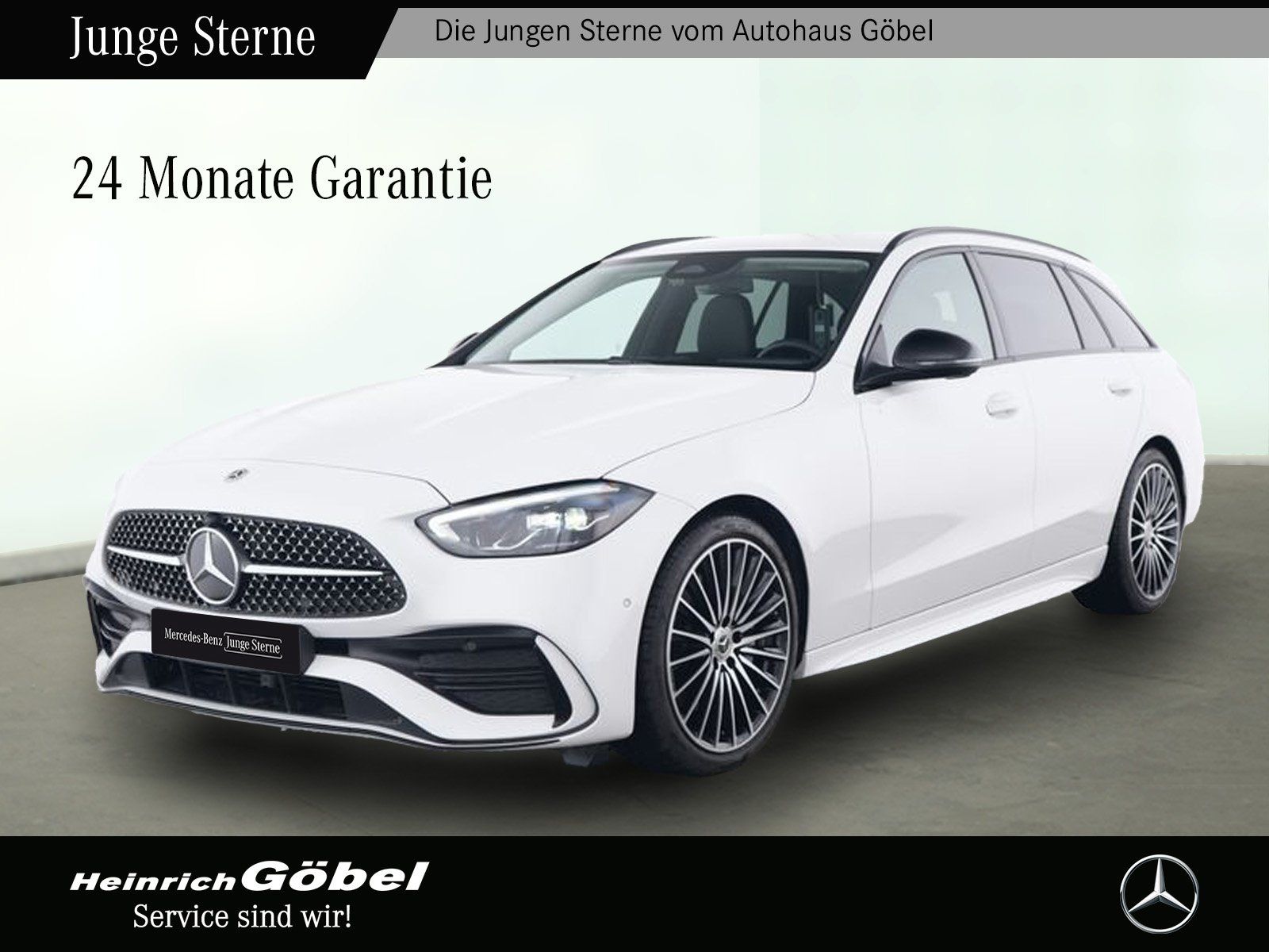 Fahrzeugabbildung Mercedes-Benz C 180 T AMG+NIGHT+AHK+STANDHZ+19"+TOTWINKEL+SMI