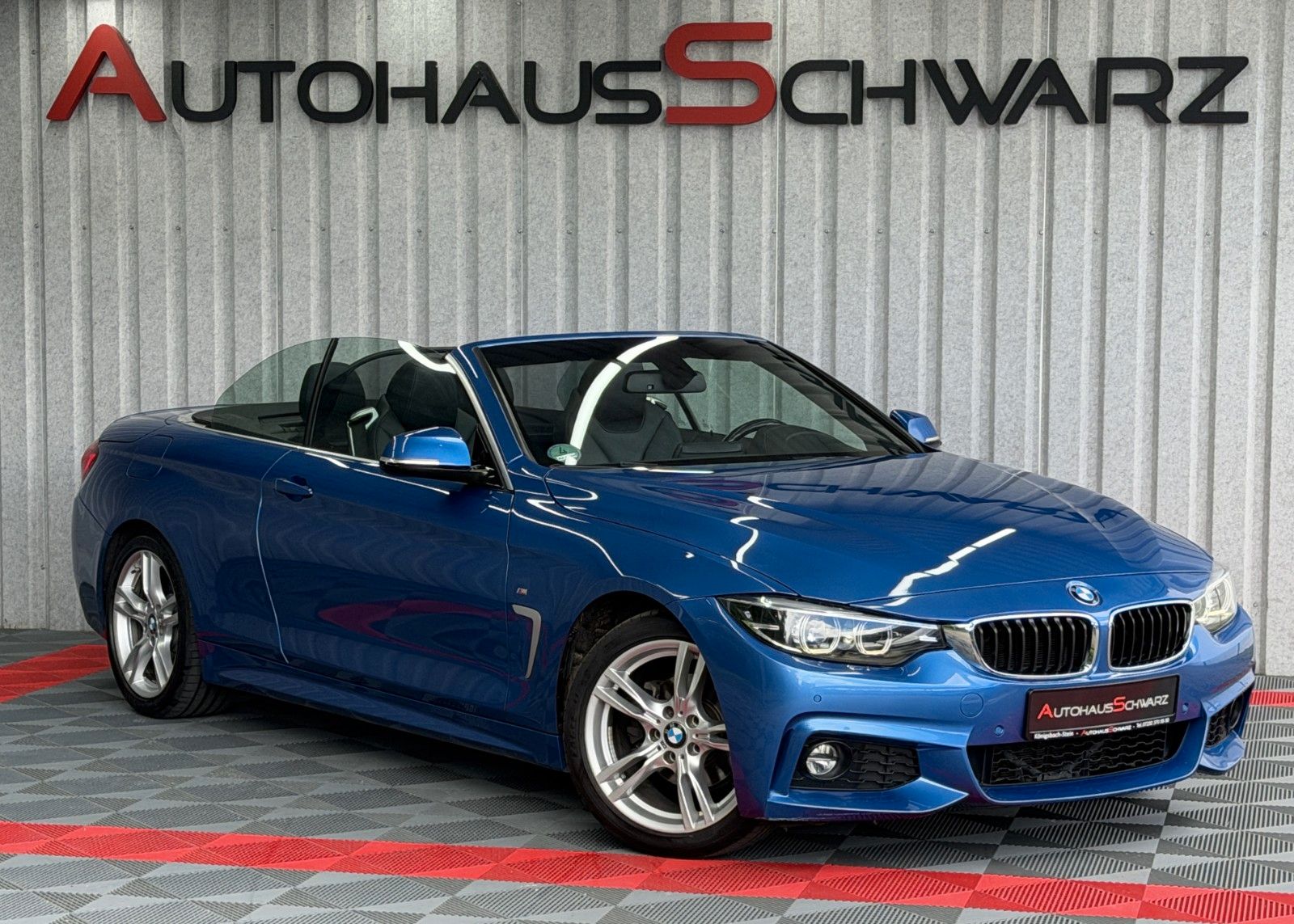BMW 420i Cabrio M Paket LED Leder Tempo Navi SHZ