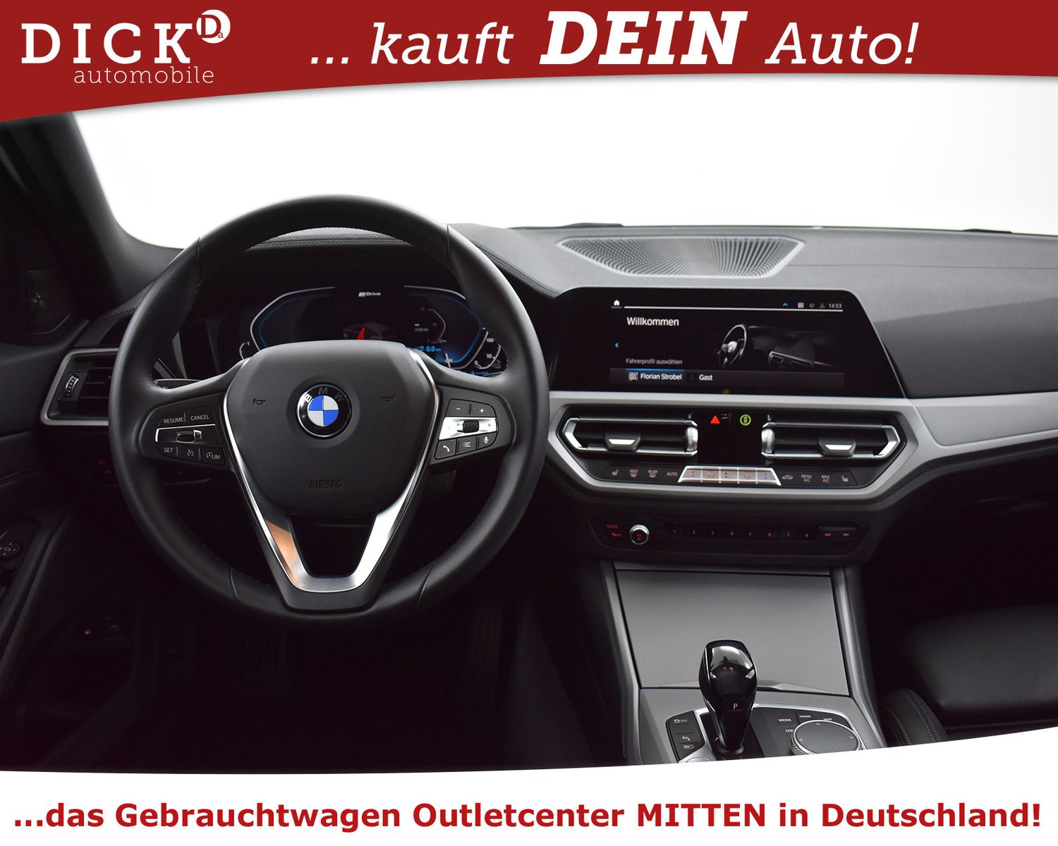 BMW 330e Aut. Sport Line LEDER+SHADO+VIRTU+KAM+H&K+M - Image 15