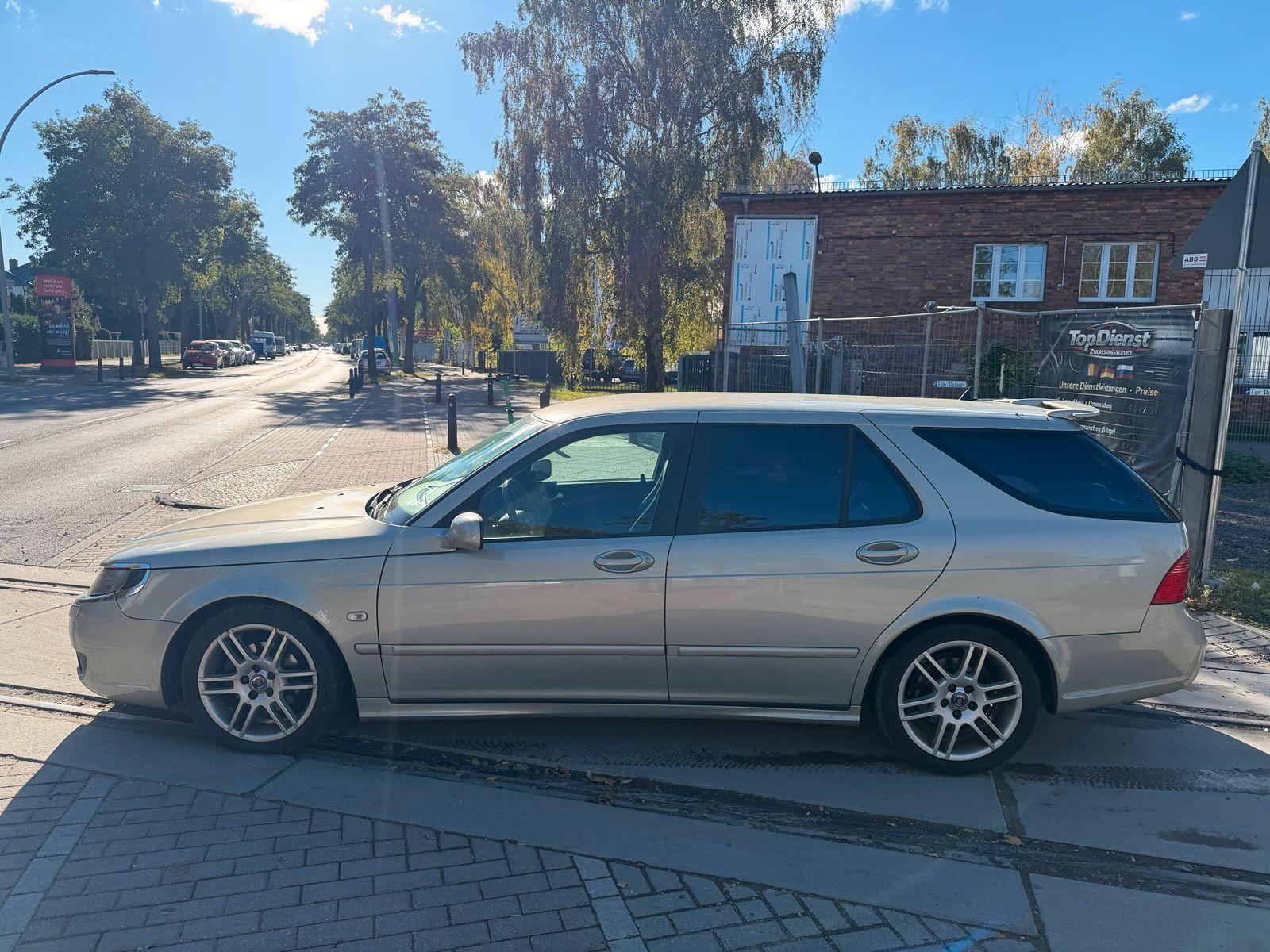 Saab 9-5 2006 — rear view
