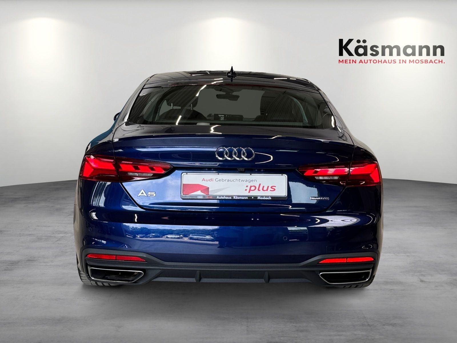 Audi A5 Sportback 40TDI qu AHK KAM ACC NAV DAB SHZ, миниатюра 6