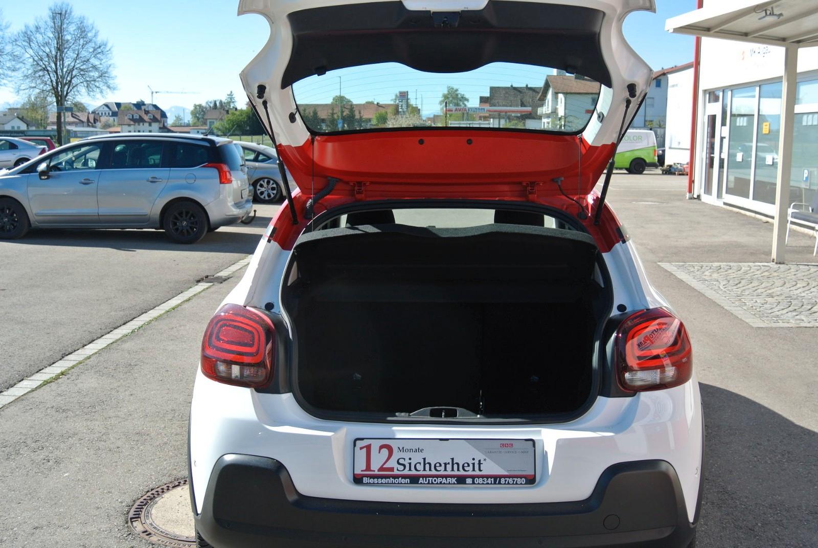 Citroën C3 Shine 110 PS,Klima,Navy,Garantie,8 Reifen