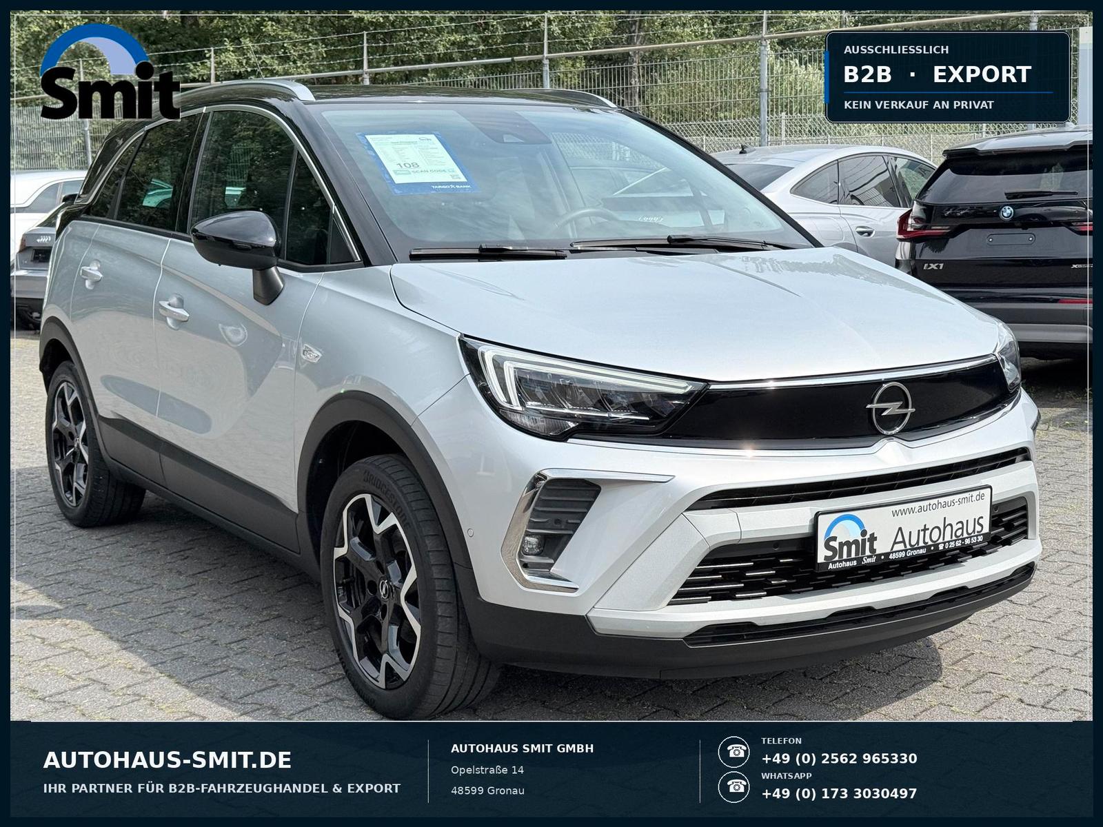Opel Crossland (X)Crossland 1.2 Turbo Elegance LED NAVI KAMERA PDC