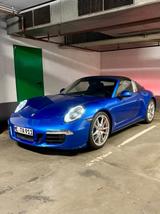 Porsche 991 Targa 4S Targa S - blaue Porsche 991