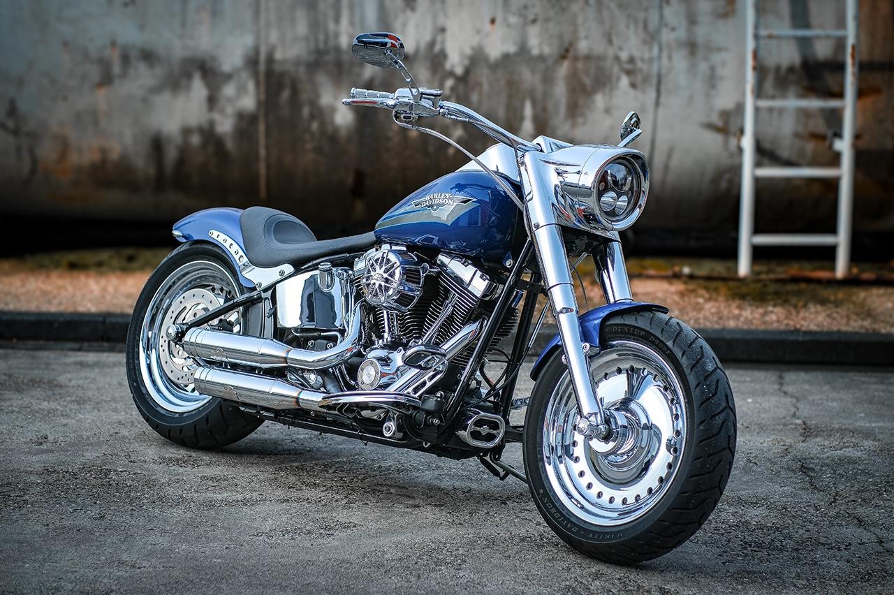 Harley-Davidson FLSTF Fat Boy TC96- Heckumbau! Jekill! TOP!
