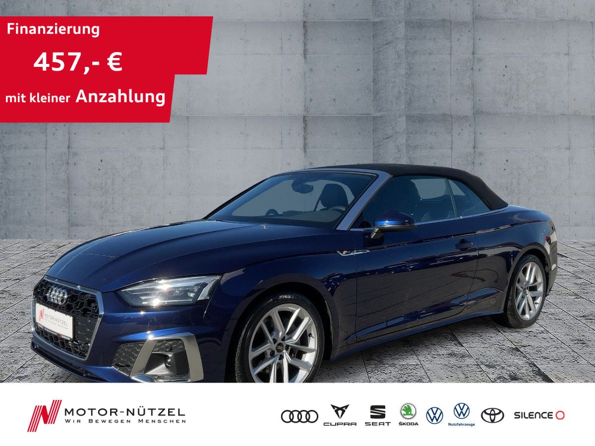 Audi A5 Cabriolet 40 TFSI S-LINE 5JG+LED+NAVI+SHZ+PLA