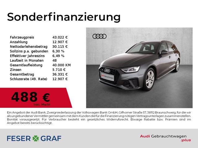 Audi A4 Avant 40 TDI q. S line Ext/Leder/ACC/R-Kamera