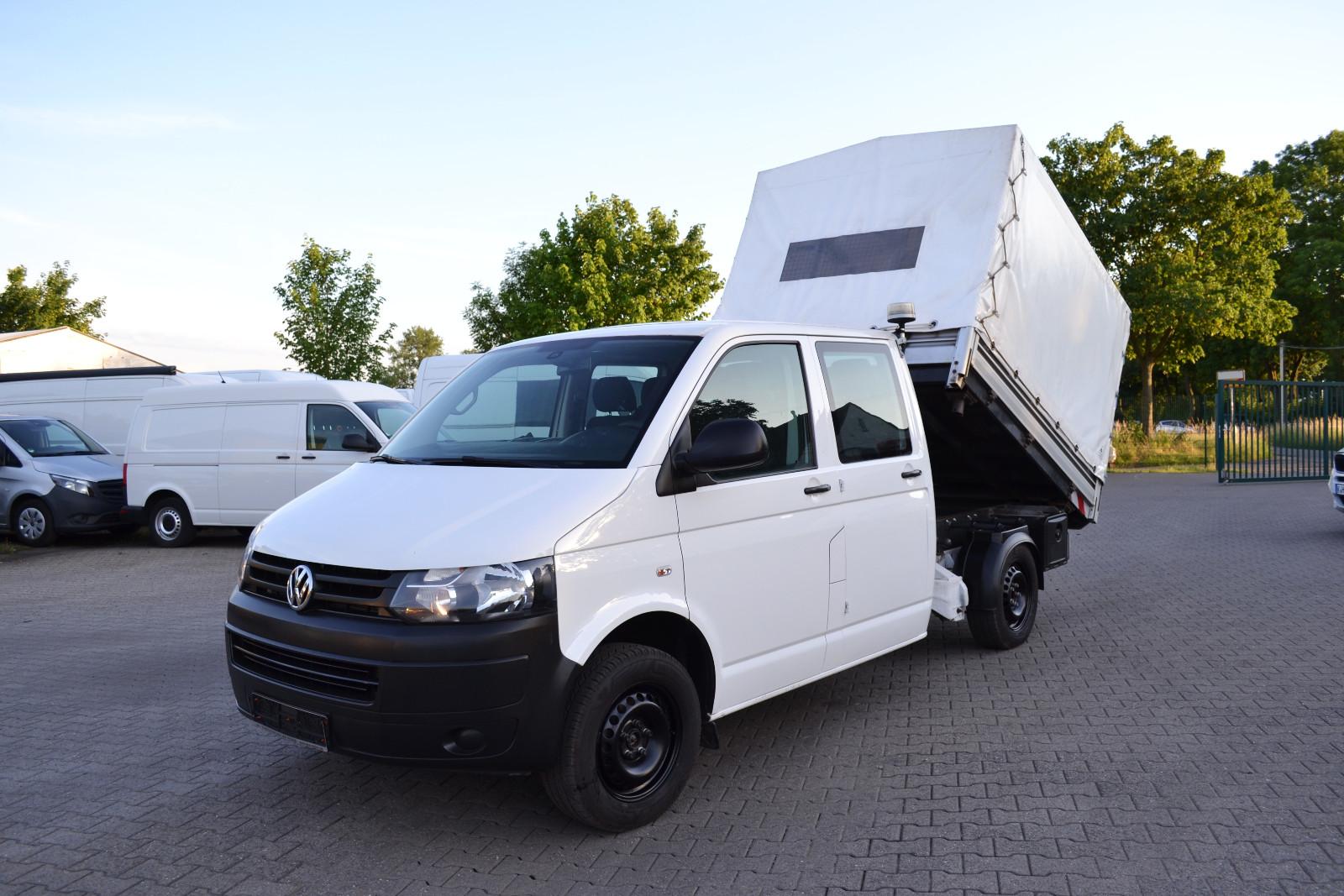 Volkswagen VW T5 2.0TDI Doka Dreiseitenkipper Klima 102PS