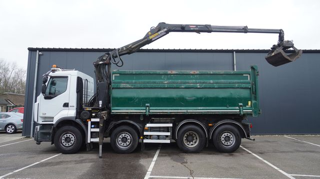 Renault PREMIUM 380 DXI 8X2/6 2 SIDE TIPPER WITH PLFINGE