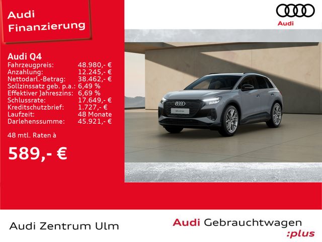 Audi Q4 45 e-tron quattro AHK PANO E-KLAPPE NAV+