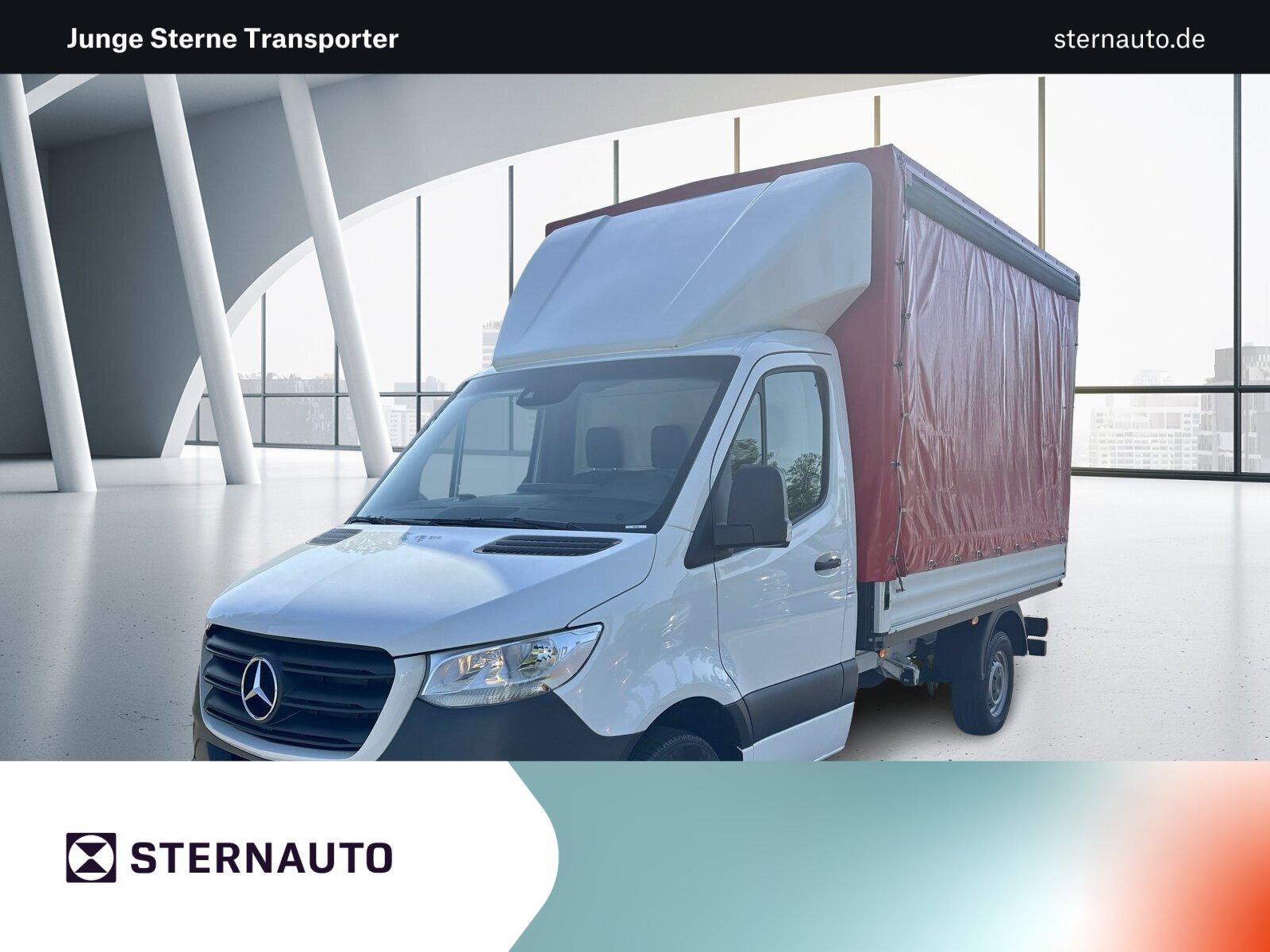 Mercedes-Benz Sprinter 317 Pritsche/Plane 9G Standh MBUX Klima
