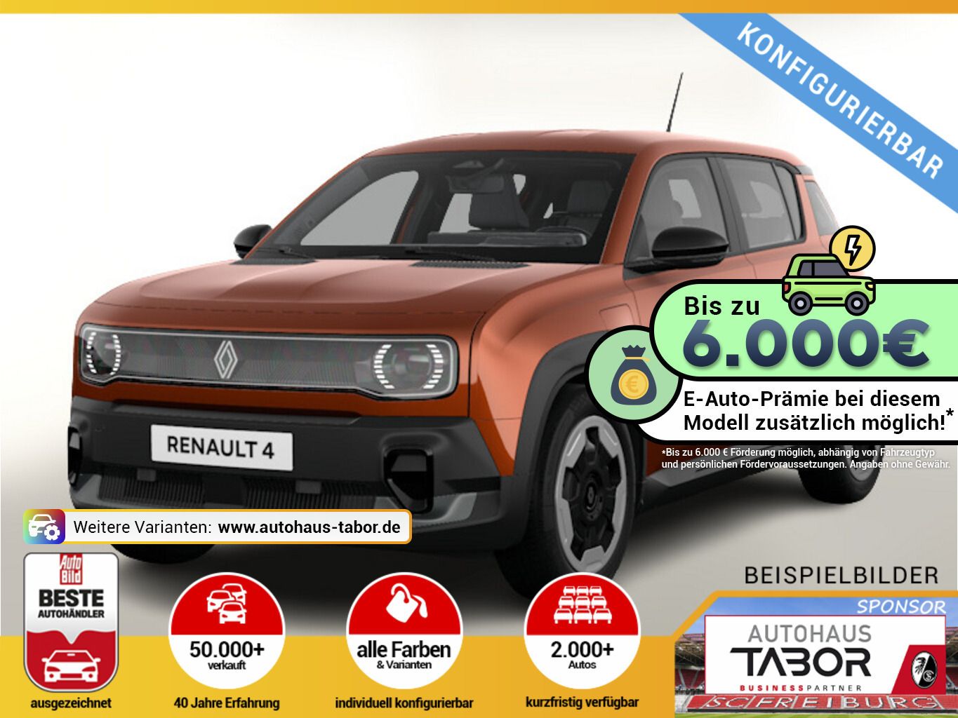 Renault 4 Evolution 120 Urban Range UVP-10%*