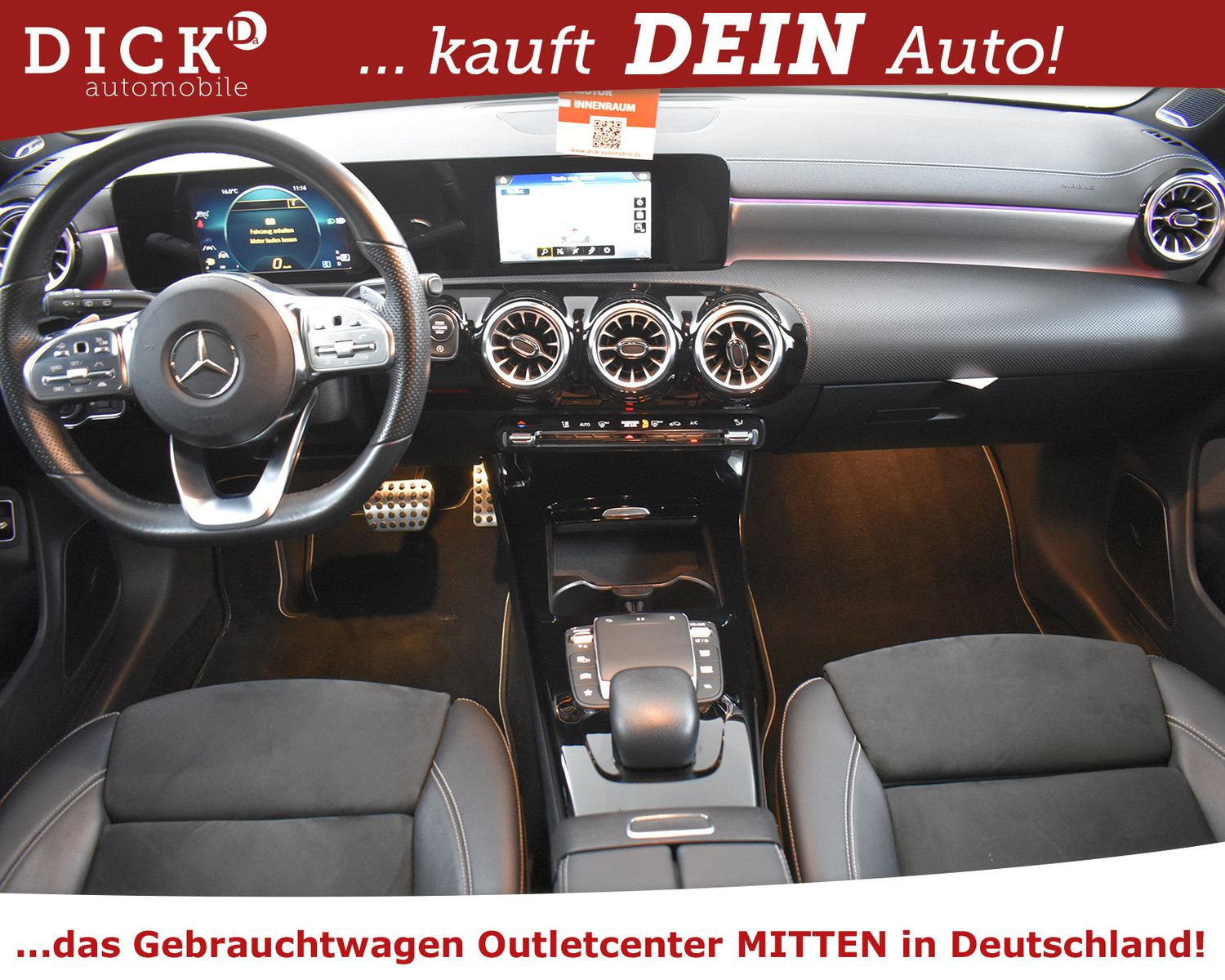 MERCEDES-BENZ CLA SB 220d Edit 2020 AMG Line NIGHT+BURMES+19"+ - Image 8