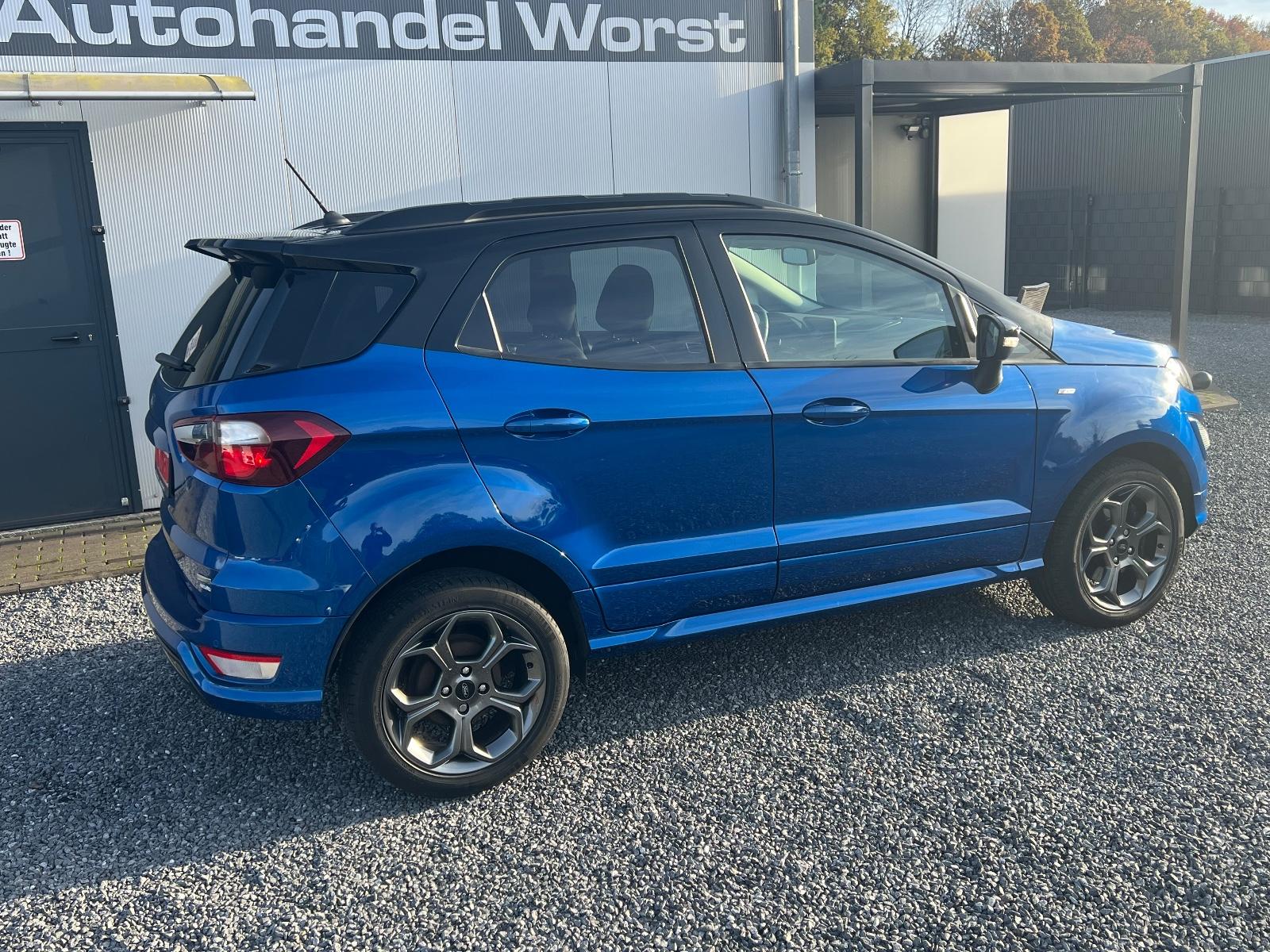 Ford EcoSport ST-Line-Kamera-Sonnendach-Navi-Top