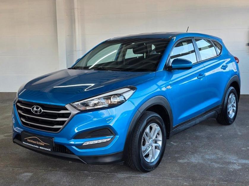 Hyundai Tucson blue Classic 2WD+1. Hand+USB+Freisprech.+