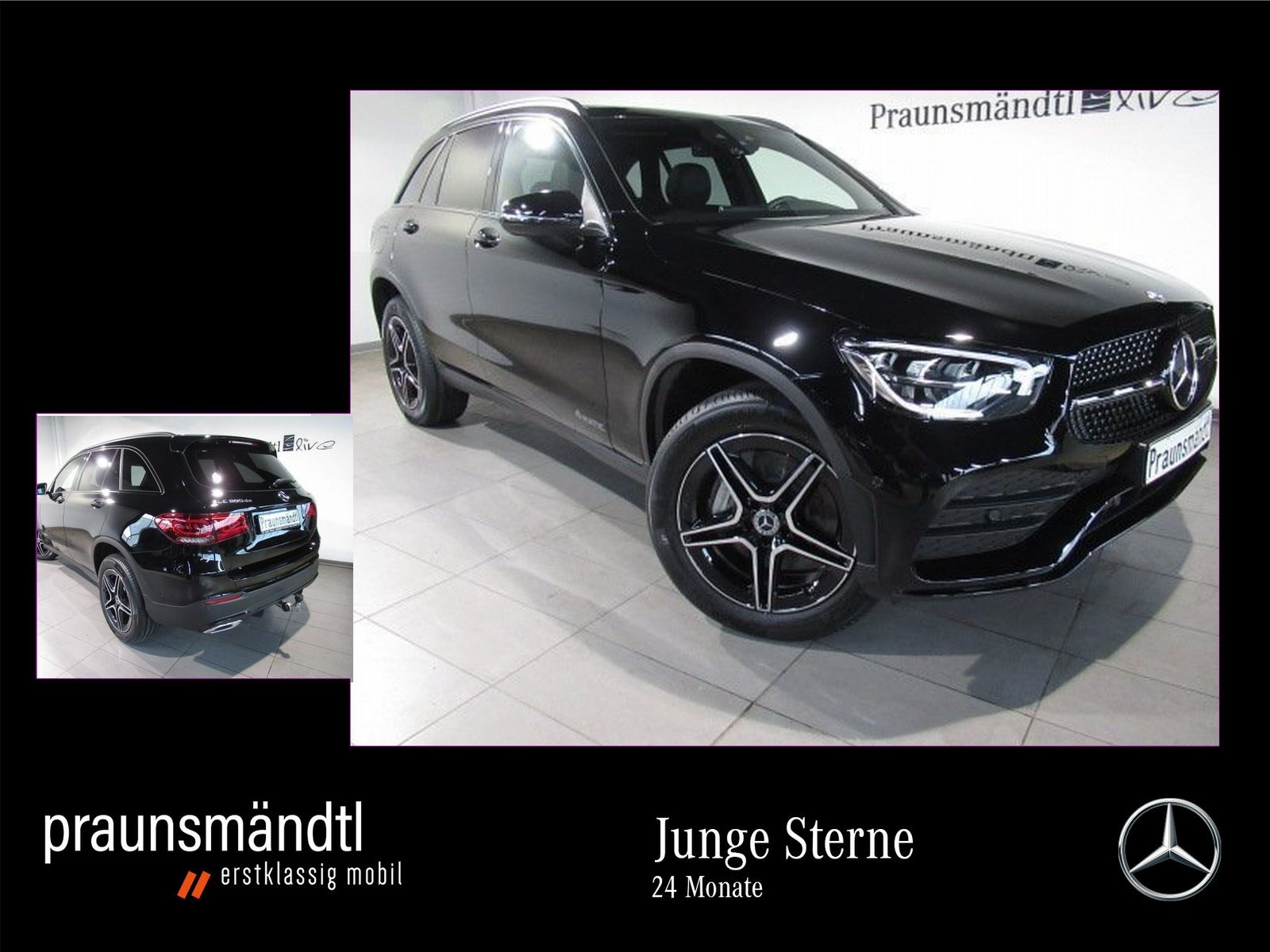 MERCEDES-BENZ GLC 300 de 4M AMG Night Pano/Sound/MBUX/AHK/Dist